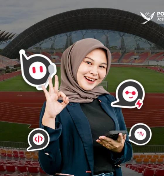 Teknologi OCA dipersembahkan Telkom Indonesia demi kesuksesan PON Aceh-Sumut. (ist)