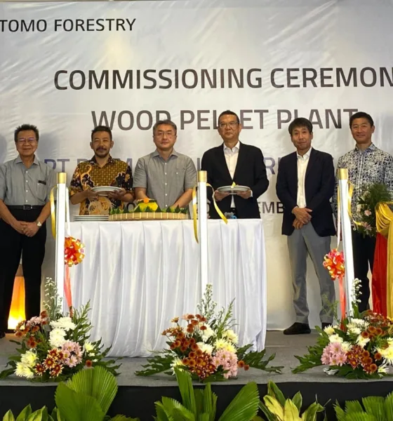 Proses commissioning atau uji coba operasional pabrik wood pellet pertama di Desa Ngadirojo, Kecamatan Gladagsari, Kabupaten Boyolali, Provinsi Jawa Tengah (Jateng). (DETAIL/ist)