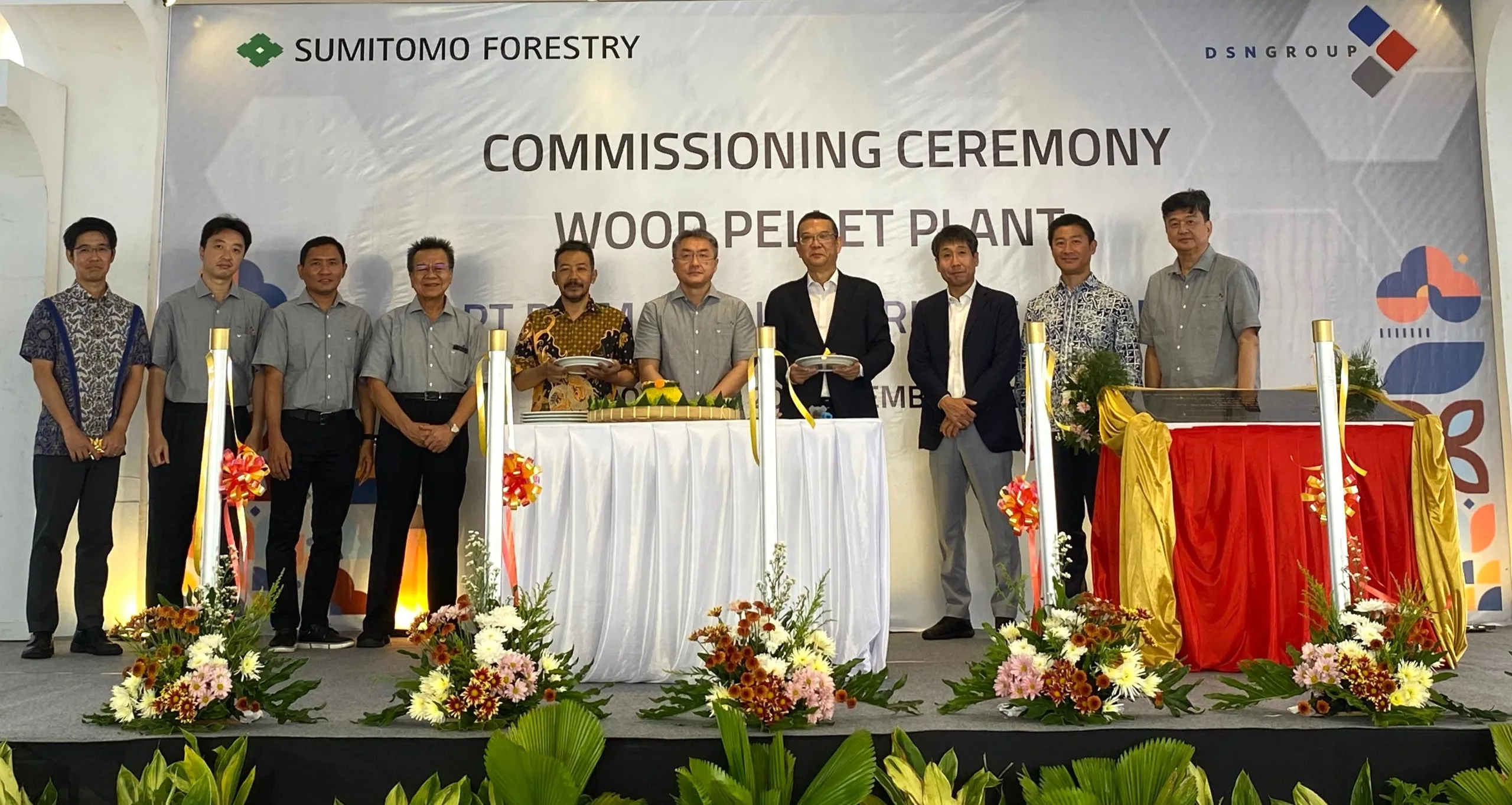 Proses commissioning atau uji coba operasional pabrik wood pellet pertama di Desa Ngadirojo, Kecamatan Gladagsari, Kabupaten Boyolali, Provinsi Jawa Tengah (Jateng). (DETAIL/ist)