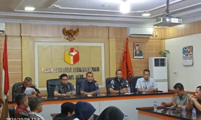 Konferensi Pers Bawaslu Jambi. (DETAIL/Juan)