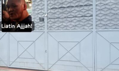 Pagar rumah diduga milik Tikuy. (ist)