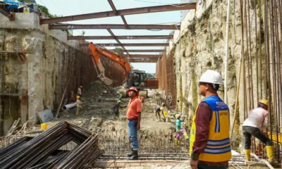 Proyek underpass HM Yamin Medan diyakini bakal tuntas dikerjakan pada 12 Desember 2024 nanti. (DETAIL/Heno)