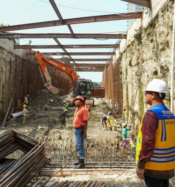 Proyek underpass HM Yamin Medan diyakini bakal tuntas dikerjakan pada 12 Desember 2024 nanti. (DETAIL/Heno)