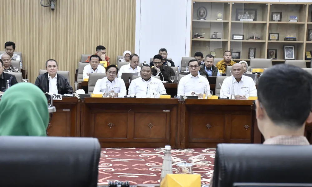 RDP antara Komisi VI DPR-RI dengan KPPU. (ist)