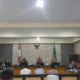 Suasana sidang kasus korupsi dana hibah KONI Sungaipenuh. (DETAIL/Juan)