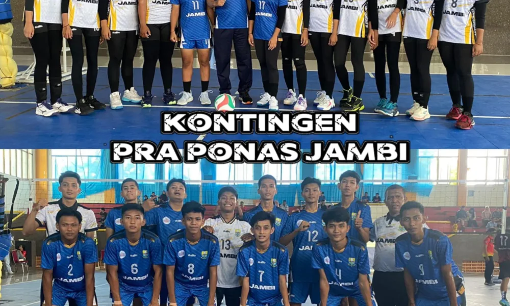 Tim Pra-Popnas Jambi menjadi juara dan berhak bertanding di level nasional. (DETAIL/ist)