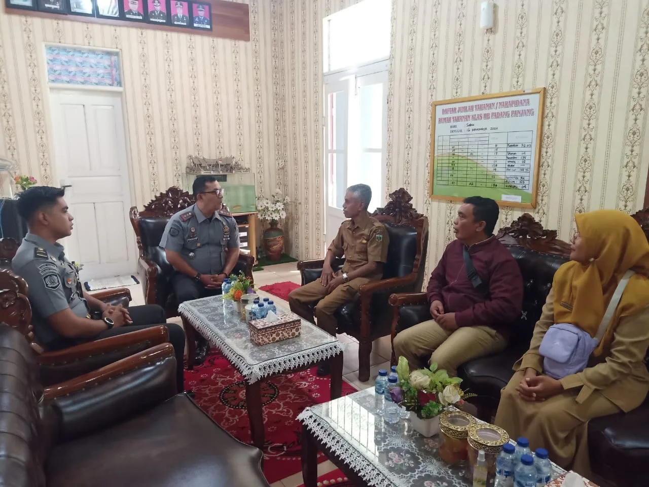 Rutan Padang Panjang bekerja sama dengan Dinas Pangan dan Pertanian Kota Padang Panjang pada Senin, 18 November 2924. (dok. humas rutan Padang panjang).