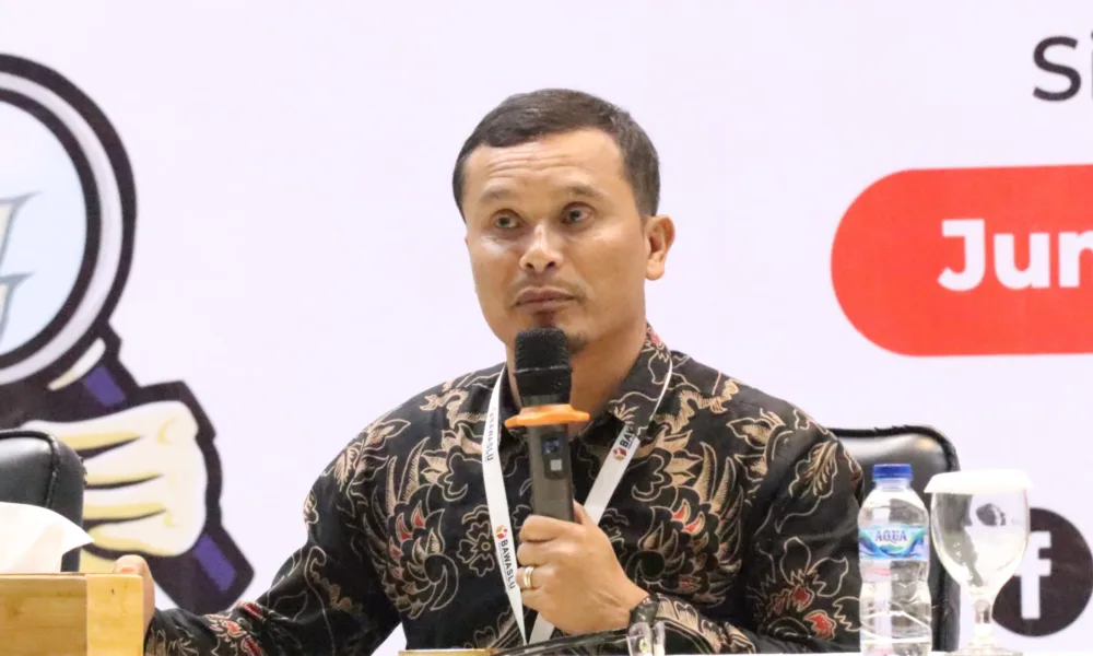 Komisioner Koordinator Divisi, Humas, Data, dan Informasi pada Badan Pengawas Pemilihan Umum (Bawaslu) Sumut, Saut Boangmanalu. (ist)