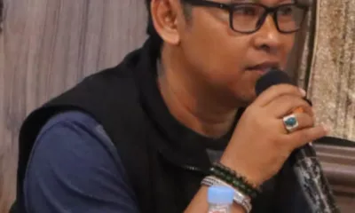 Nazaraman, Ketua PWI Kabupaten Merangin. (DETAIL/Daryanto)