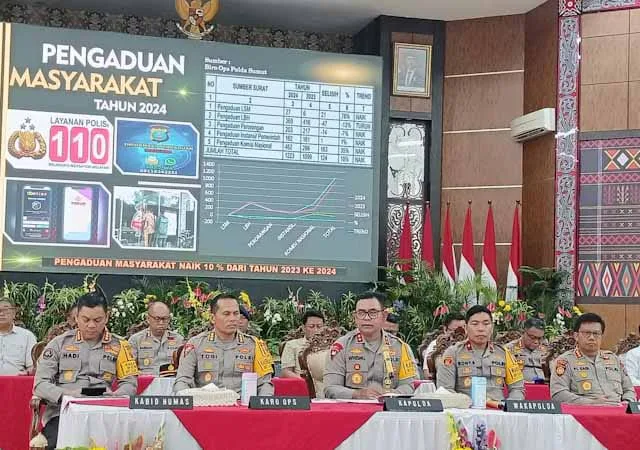 Puluhan personel kepolisian, baik di Polda Sumut maupun jajaran Polres mendapatkan tindakan pendisiplinan sepanjang tahun 2024 ini. (ist)