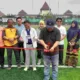 Pj Bupati Bekasi, Dedy Supriyadi resmikan lapangan Mini Soccer Swatantra Wibawa Mukti di Plaza Pemda, Cikarang Pusat, Jumat, 24 Desember 2024. (ist)