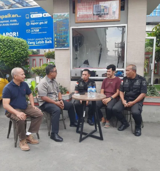 Kakanwil Kemenkumham Sumut Agung Krisna memastikan pengamanan berjalan maksimal selama libur Natal dan Tahun Baru. (ist)
