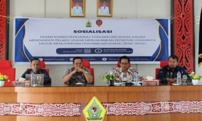 KPPU Kanwil I Sumbagut mendukung sepenuhnya proses tender yang transparan dan akuntabel di lingkungan Pemkab Samosir. (ist)