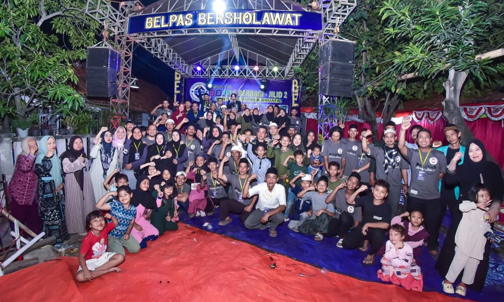 Perkumpulan Pemuda Belpas sedang foto bersama. (DETAIL/Yayat)