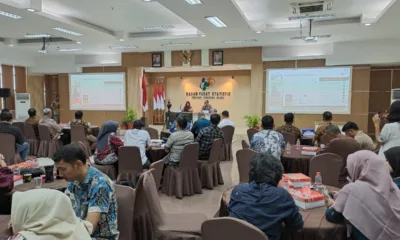 Paparan resmi soal inflasi dan deflasi di Sumut oleh Kepala BPS Sumut, Asim Saputra di Medan, Kamis, 2 Januari 2025. (ist)