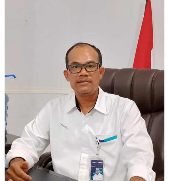 Hamdani, Kacab Perum Bulog Cabang Merangin.(DETAIL/Daryanto)
