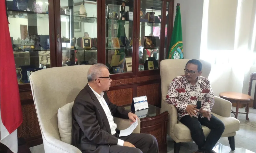 KPPU Kanwil I Sumbagut dan Pemprov Sumut akan meningkat sinergi dan kolaborasi di masa depan, terutama yang terkait dengan persaingan usaha di Sumut. (ist)