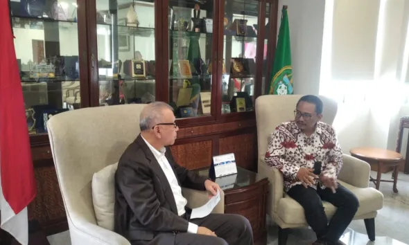 KPPU Kanwil I Sumbagut dan Pemprov Sumut akan meningkat sinergi dan kolaborasi di masa depan, terutama yang terkait dengan persaingan usaha di Sumut. (ist)