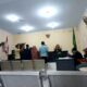 Ketiga saksi saat disumpah di persidangan. (DETAIL/Jogi)