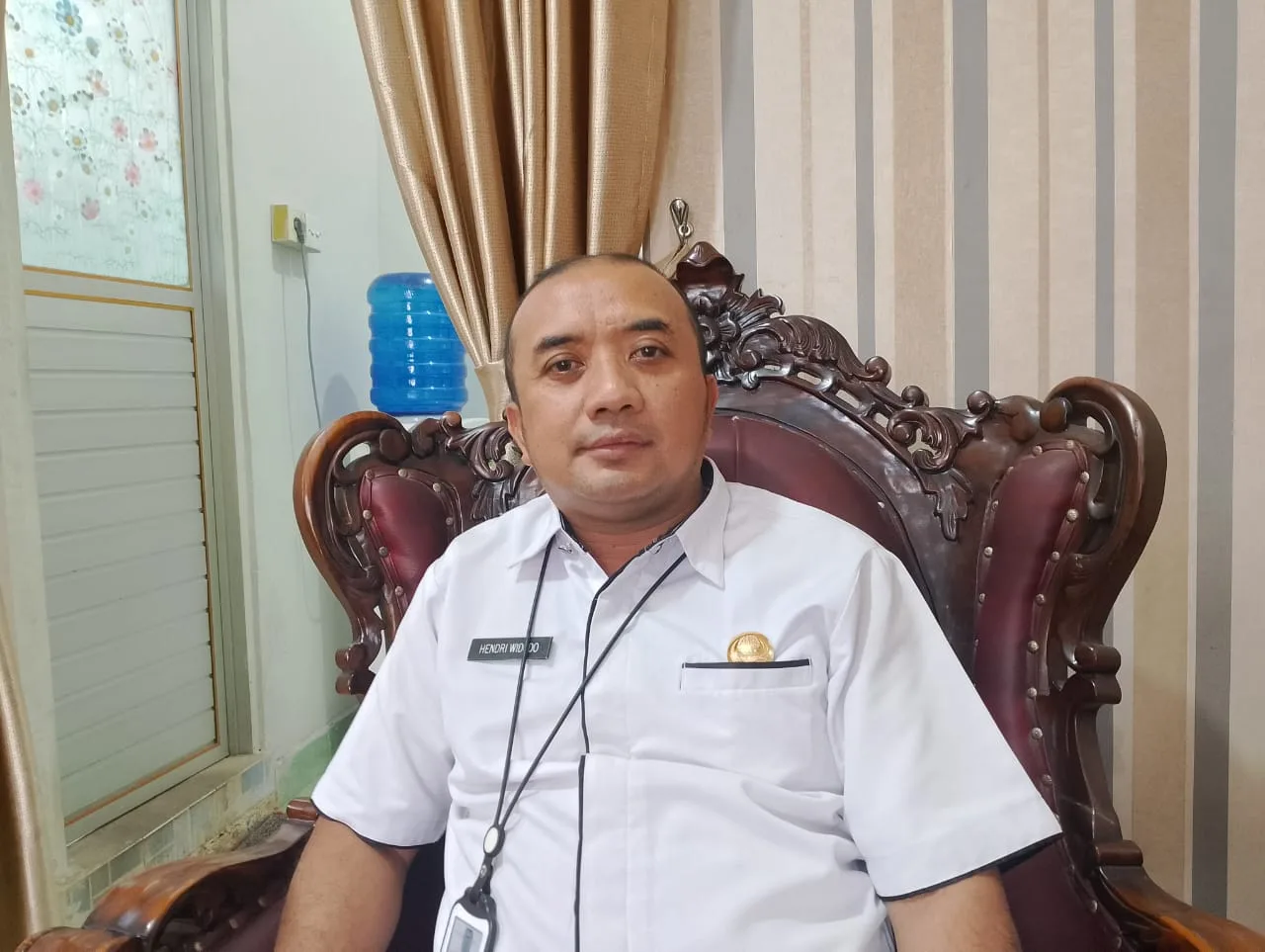 Hendri Widodo, Kepala Dinas Peternakan dan Perkebunan Kabupaten Merangin. (DETAIL/Daryanto)