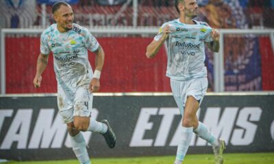 Persib Bandung berhasil curi 3 poin di kandang Arema FC. (ist)