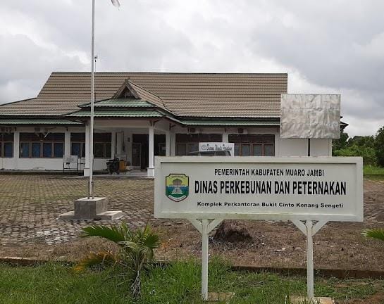 Dinas Perkebunan dan Peternakan (Disbunak) Muarojambi. (ist)