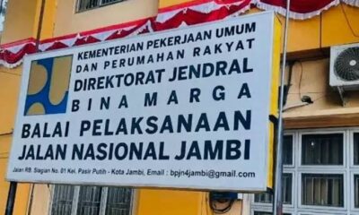 BPJN IV Jambi. (ist)