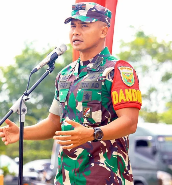 Letkol Inf Arief Widyanto, SE., M.Han., Dandim 0416/Bungo Tebo. (ist)