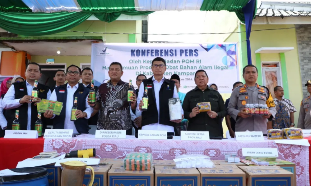 BPOM melakukan penyitaan terhadap berbagai produk kosmetik ilegal yang beredar melalui media sosial (medsos) selama 10-18 Februari 2025. (ist)