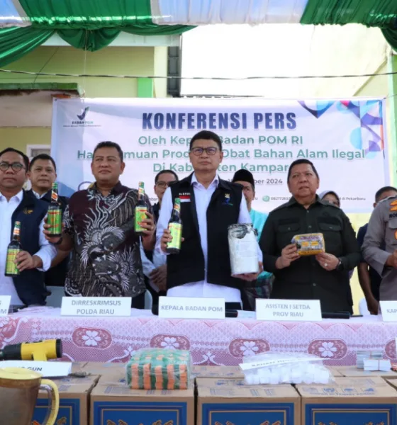 BPOM melakukan penyitaan terhadap berbagai produk kosmetik ilegal yang beredar melalui media sosial (medsos) selama 10-18 Februari 2025. (ist)