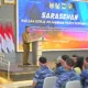 Wagub Vasco sambut rombongan siswa Sesko AU di Auditorium Istana Gubernur, Senin, 24 Februari 2025. (dok. Biro Adpim Sumbar)