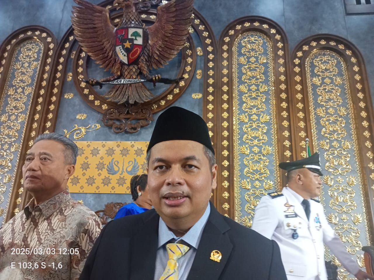 Ketua DPRD Kota Jambi, Kemas Faried Alfarely. (DETAIL/Juan)