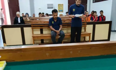 Terdakwa Jepsi Simarmata dan Cerry Sinaga. (ist)