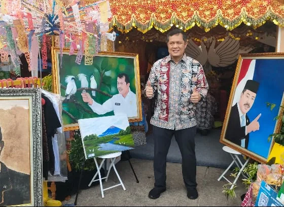 Karya napi Kelas II B Bangko yang banyak laku terjual pada event IPPA Fest 2025. (ist)